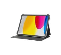 Mobilis 068019 Étui Folio Noir pour Apple iPad Air 11" 2024 (27.9 cm) avec Résistance aux Chutes, Rayures et Chocs, Fonction Stand