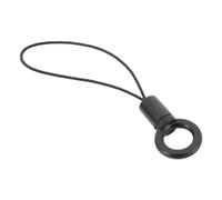 MOBILIS 2 Anneaux O pour Bandoulière Basique - Compatible avec Bandoulière de Sécurité avec Poche (001092)- Noir