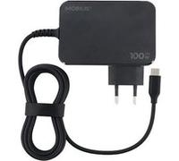 Mobilis - Adaptateur secteur - GaN - 100 Watt - PD/PPS, PD, Fast Charge (USB-C) - noir - Europe Noir