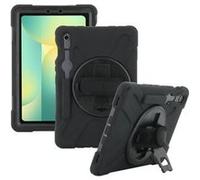 Mobilis All in Case - Coque de protection pour tablette - robuste - renforcé, avec bandoulière - silicone - noir