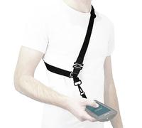 MOBILIS Bandoulière avec Système de Détachement de Sécurité pour Smartphone | Sangle Universelle HHD/Tablette - Fixation avec Anneau Textile - 1 Point d'Accroche - Sangle Haute Résistance