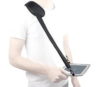 MOBILIS Bandoulière de Transport pour Tablette/Téléphone/Terminal de Saisie | Sangle Universelle - 2 Points d'Accroche - Longueur Réglable 105-165 cm - Anti Chute, Ergonomique et Confortable - Noir