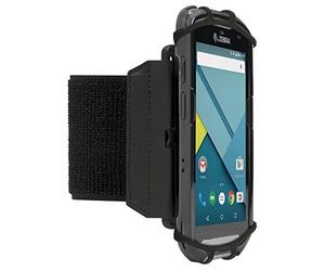 MOBILIS Brassard Poignet/Bras Universel 4-6" pour Terminal de Saisie & Smartphone, Ajustable, Rotation 360°, Armband Compatible Zebra TC21 TC26, ScanPal EDA51 EDA52, Xcover, Crosscall, iPhone