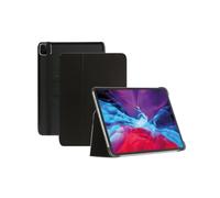 Mobilis C2 Folio Noir pour iPad Pro 12.9" (2020) - Simili-cuir, 2 Positions, Fermeture Élastique, Protection Chocs/Rayures, 268g, Réf: 029026