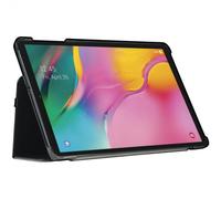 Mobilis Folio C2 Noir pour Samsung Galaxy Tab A 10.1" (2019) 25.6cm, Simili-cuir, Résistant aux chocs et rayures, Double Position, Référence 029022