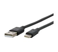 Mobilis - Câble USB - USB (M) pour USB-C (M) - 1 m - noir