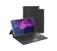 Mobilis Case C2 Folio Porte Carte 11" Noir avec Clavier AZERTY Intégré & Batterie 100h - Protection Chocs/Rayures - Universel 27.9cm