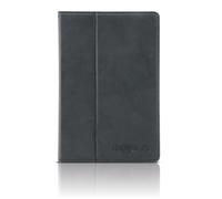 Mobilis Case C2 Housse de Protection en Simili Cuir avec Stylet Capacitif pour Tablette 7" Noir/Gris Anthracite