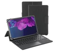 Mobilis - Clavier et étui Case C2 27,9 cm (11") universel 9-11" AZERTY Bluetooth pavé tactile noir