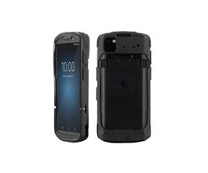 MOBILIS Coque de Protection Antichoc pour Zebra TC53e TC53 TC58 | Etui Renforcé Terminal Mobile - Protection de Niveau Militaire - Fabriqué en France - compatible Docking - Antimicrobien