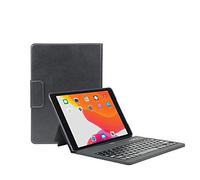 MOBILIS Coque de Protection Folio avec Clavier Bluetooth français iPad 10.2", Housse Clavier AZERTY pour iPad 9/8/7ème Gén, Noir