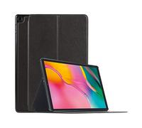 MOBILIS Coque de Protection Folio Samsung Galaxy Tab A 2019 10.1" (SM-T510/T515/T517), Smart Cover Housse Antichoc avec Fonction Support, Noir