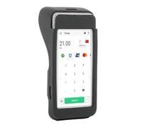 MOBILIS Coque de Protection pour Terminal de Paiement Pax A920 Pro|Etui en Silicone pour Lecteur de Carte Bancaire TPE Compatible Socle de Charge, Noir