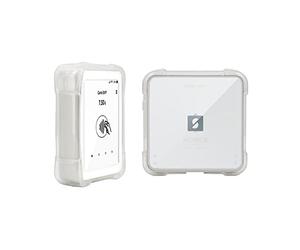MOBILIS Coque de Protection pour Terminal de Paiement SumUp Solo & Solo Lite | Etui avec Coins Renforcés Compatible Lecteur de Carte Bancaire TPE SumUp Solo, Transparent