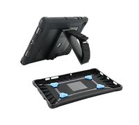 Mobilis Coque de Protection renforcée pour Samsung Galaxy Tab A8 10,5'', avec Support Rotatif et Bande de Prise en Main à 360°, Noir