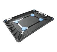 Mobilis Coque de Protection renforcée Protech Pack pour iPad 2018 / iPad 2017 - Bandoulière Incluse - Noir