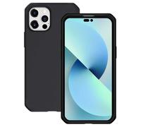 SPECTRUM - Coque de protection pour téléphone portable - robuste - recy ntimicrobien - Impacthane - Noir intense - pour Apple iPhone 14 Pro Max