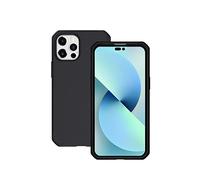 Mobilis Coque iPhone 14 Pro - antimicrobienne - 100% recy Noir - Spectrum_R