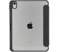 Mobilis EDGE 2 - Étui à rabat pour tablette - avec folio et coins renforcés - noir, transparent