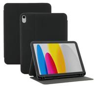 Mobilis ELEMENT 11" Folio porte carte Noir pour Apple iPad 11" 2025 (11th generation) - models A3354 / A3355 / A3356 & iPad 10.9" (10th generation) - models A2696 / A2757 / A2777