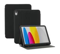 Mobilis ELEMENT 11" Folio porte carte Noir pour Apple iPad 11" 2025 (11th generation) - models A3354 / A3355 / A3356 & iPad 10.9" (10th generation) - models A2696 / A2757 / A2777