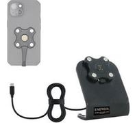 Mobilis ENERGIA MOBILE - Station de charge - 1-position, USB-C cable - 65 watt - PD - noir Noir