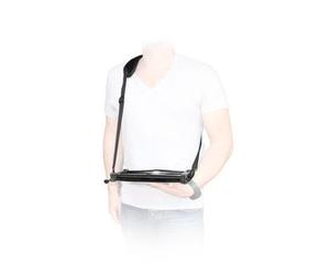 Mobilis Ergonomic Shoulder Strap . Sangle Ordinateur Portable Noir
