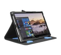 Mobilis Étui Folio Coque De Protection Renforcée Pour Microsoft Surface Pro 6 / 2017 / 4 - Bandoulière Incluse - Noir
