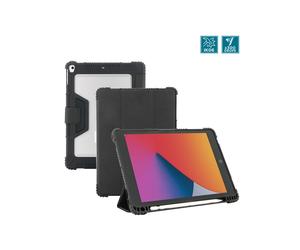Mobilis Étui Folio Rugged pour iPad 10.2" (9ème/8ème/7ème génération) Noir - Polycarbonate, Compatibilité Apple, Taille écran max 25.9 cm