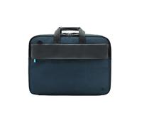 Mobilis Executive 3 Malette 14" Nylon 500D Noir/Bleu - Compartiment PC 370x280x55mm, Bandoulière, Passant Trolley, 380x290x80mm, 615g
