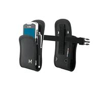MOBILIS Holster pour Terminal de Saisie avec Passant Ceinture, Ceinture et Support Stylo, Etui pour Scanner Smartphone, Système d'Accès Rapide, Taille S