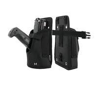 MOBILIS Holster pour Terminal de Saisie Gun/Pistolet avec Ceinture & Tour de Cuisse Ajustable, Elastique de Maintien, Matière Haute Résistance, Taille L (Dim Max du Terminal 23 x 14 x 11 cm)