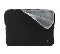 Mobilis – Housse d'ordinateur portable Skin – 12,5–14" (MacBook 13") – Mousse mémoire – Noir/Gris