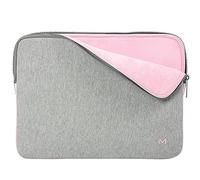 Housse d'ordinateur portable - MOBILIS - 12.5''-14'' - Mousse à mémoire de forme - Gris/Rose - Compacte