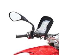 MOBILIS Housse résistante aux intempéries pour Smartphone + Support Moto fabriqué en France Universel Noir