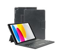 Mobilis Origine - Clavier et étui (étui de protection folio) - sans fil - Bluetooth - AZERTY - Français - noir clavier, noir étui - pour Apple 10.9-inch iPad (10ème génération)