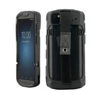 MOBILIS Coque pour Terminal Zebra TC53e TC53 TC58 avec Patte de Saisie Antichute & Porte-Stylet, Etui Renforcé Protection Militaire Fabriqué en France, Antimicrobien