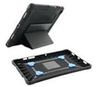 Mobilis PROTECH - Coque de protection pour tablette - avec béquille et dragonne, renforcé - noir - pour Samsung Galaxy Tab A8 Noir G