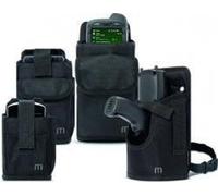 Mobilis Protech Housse de protection, TC20 (avec PowerPack) Housse de protection Protech, dragonne élastique, incl : Bandoulière, couleur : noir, adapté à : TC20 (avec PowerPack) (065011)