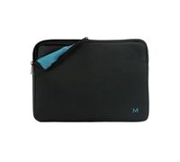 Mobilis RE.LIFE Housse 14" Noir - Compatible MacBook Air/Pro 13.3" - Dimensions Internes 245x20x350mm - Fermeture à Glissière - 370x260x30mm