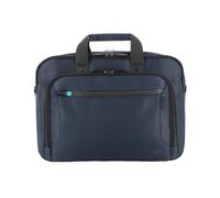 Executive 4 Twice - Sacoche pour ordinateur portable - chargement par le haut, 40 % recyclé - 14" - 16" - bleu marine, noir