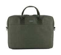 MOBILIS Sacoche pour Ordinateur Portable 11-14", Sac à Bandoulière PC/Tablette, Compatible MacBook 13", Aspect Cuir, Kaki