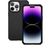 Mobilis Coque SPECTRUM – robuste recyclée antimicrobienne Impacthane noir pour iPhone 15 G