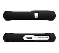 Mobilis SPECTRUM_R - Coque de protection pour téléphone portable - robuste - antimicrobien, 100 % recyclé - Impacthane - noir - pour Motorola Edge 30 Neo G