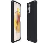 Mobilis SPECTRUM_R - Coque de protection pour téléphone portable - robuste - antimicrobien, 100 % recyclé - Impacthane - noir - pour Motorola Moto G75 G