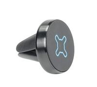 MOBILIS Support Mini Grille d'Aération Voiture pour Smartphone Universel, Fixation Magnétique au Téléphone, Installation Facile avec Pince Anti-dérapante