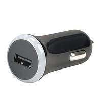 Mobilis Chargeur voiture 001280 – Adaptateur USB pour smartphone et tablette Noir