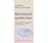 Mobilité sociale. (Buch auf Polnisch)