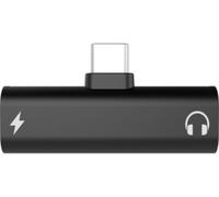 Mobility Lab - Adaptateur Usb C Usb-C Vers Jack + Charge Rapide Noir