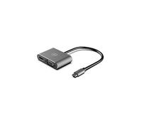 Mobility Lab - Adaptateur vidéo - USB-C mâle pour HDMI, HD-15 (VGA) - 20 cm - gris sidéral - support 2180 p 30 Hz (HDMI), support 1 080p 60Hz (VGA)